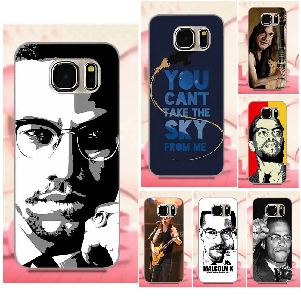 

Oedmeb For Xiaomi Redmi 5 4A 3 3S Pro Mi4 Mi4i Mi5 Mi5S Mi Max Mix 2 Note 3 4 Plus TPU Fashion Original Malcolm X