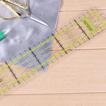 

Handmade Quilting Rulers Cloth Tools Plastic Sewing Patchwork Ruler Tailors Feet Put Yardstick Cutting 5CM X 30CM