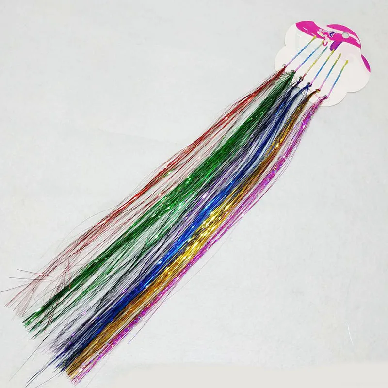 Модный детский парик с косами, многоцветные мини-клипсы, Детские эластичные ленты для волос, головные уборы для девочек, стильные аксессуары для волос