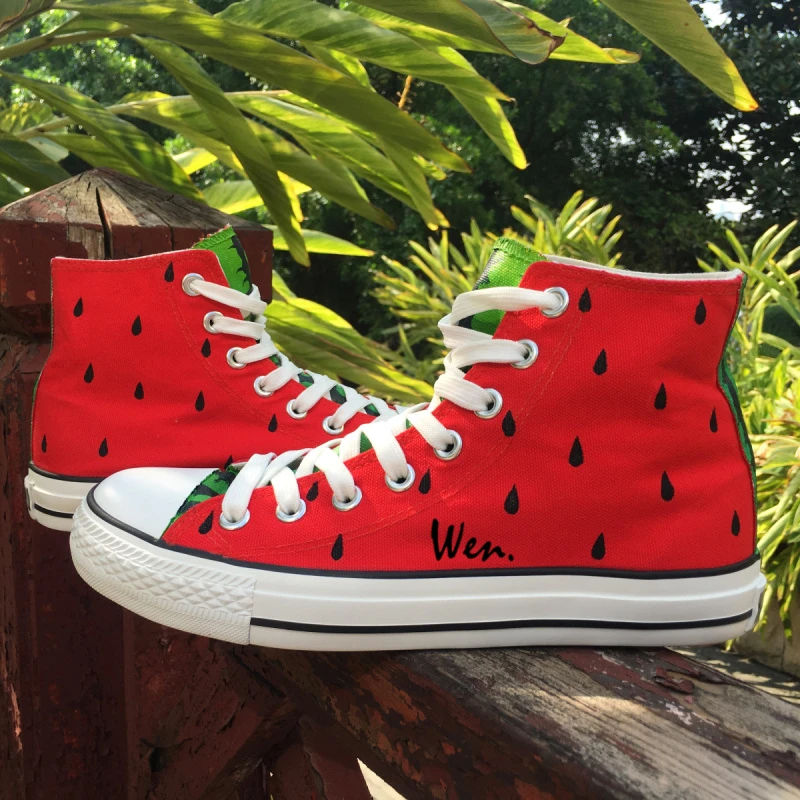 custom painted tennis shoes