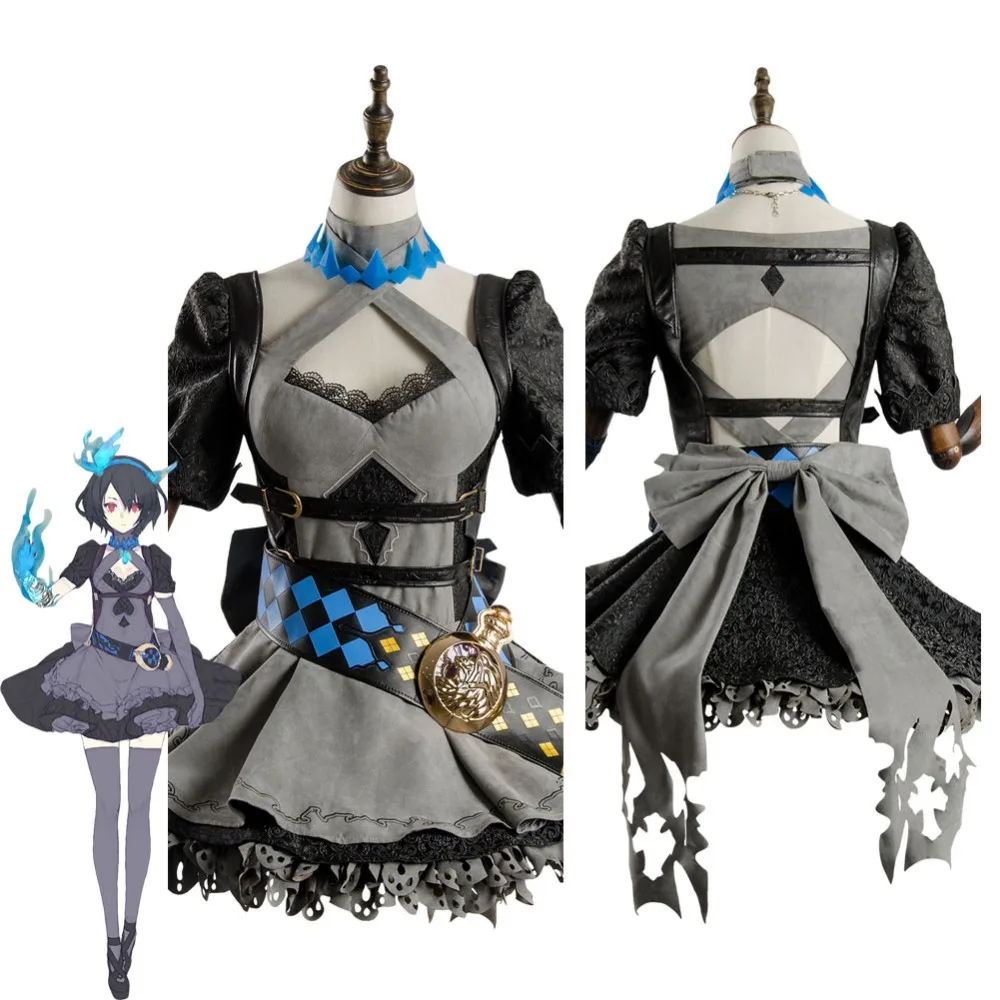 Игра SINoALICE Алиса Косплей Костюм Хэллоуин Карнавал Лолита платье | Тематическая
