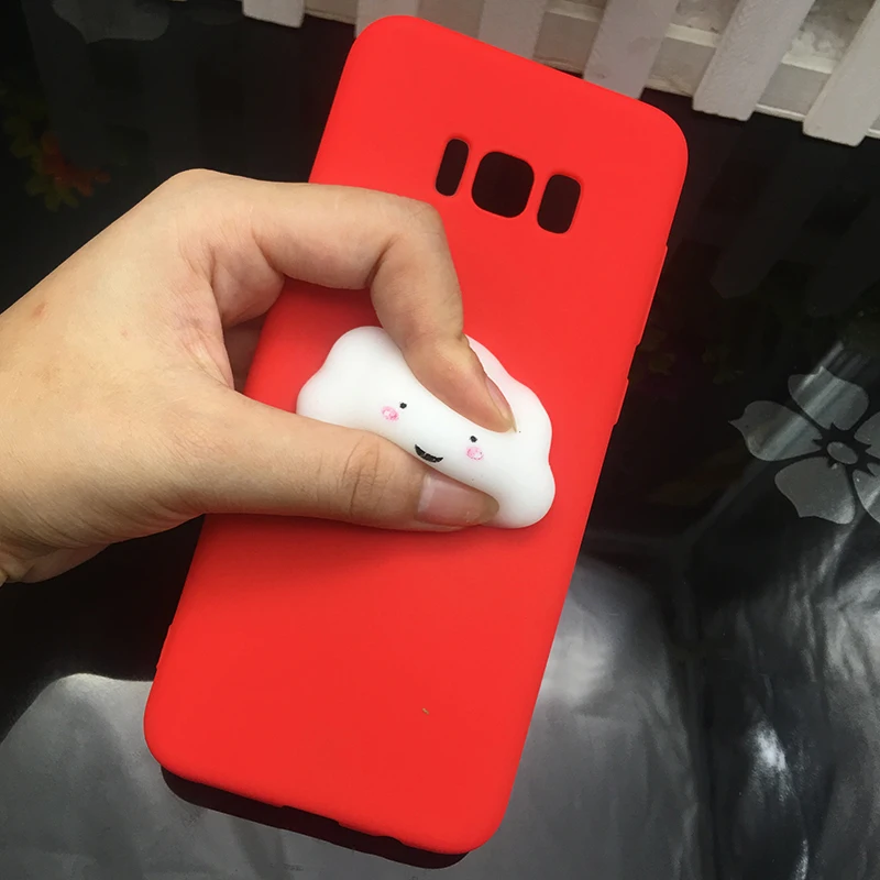 3d Squishy Cat Silicon TPU Soft Cases For Samsung Galaxy S8 S9 plus S7 S6 J3 J5 J7 2017 j510 J710 j310 A6 Candy Back phone Cover (16)