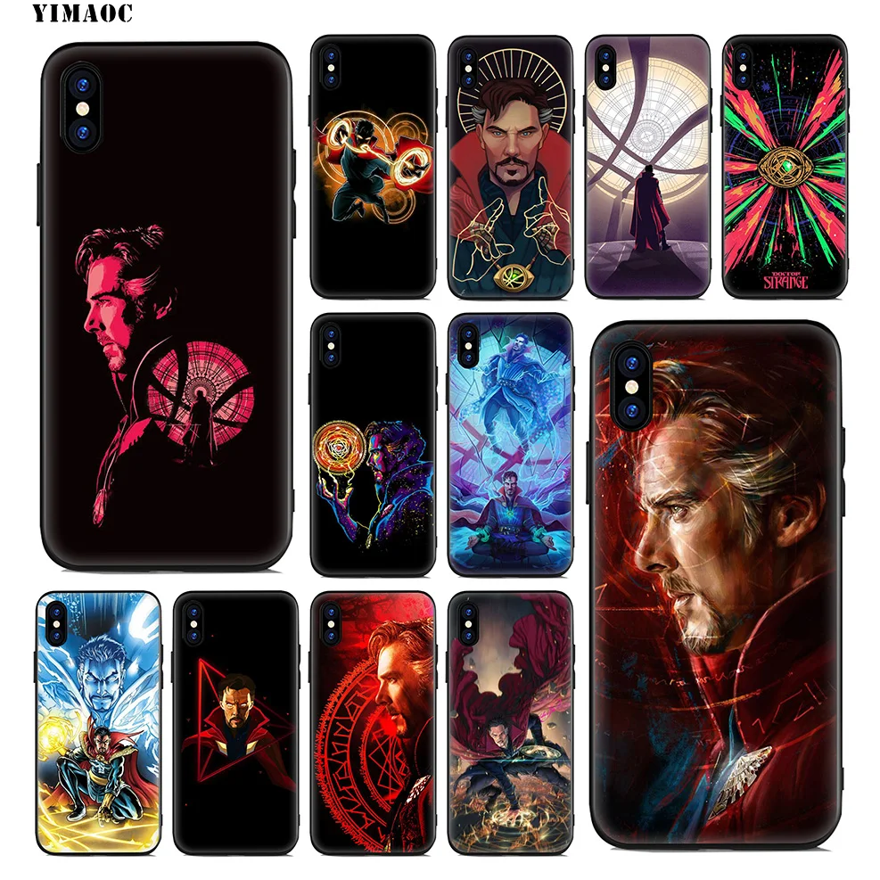 YIMAOC Доктор Стрэндж Стивен Мягкий силиконовый чехол для iPhone 11 Pro Xr Xs Max X или 10 8 7 6 6S