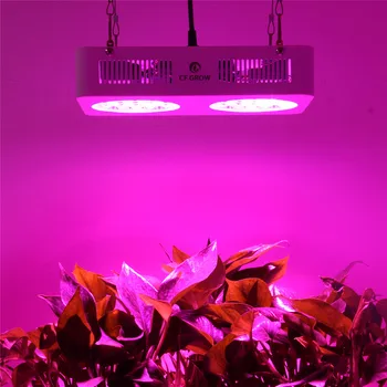 

CF Grow 210W LED Grow Light Full Spectrum Hydroponic Plant Growing Lamp for Indoor Greenhouse Tent Flowers Fruit Growth Lighting
