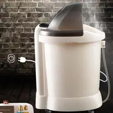 Пузырьковые тазы для ног Xin Wu абзац с глубокими бочками Отопление термостат мытье бытовой ног ванна икры