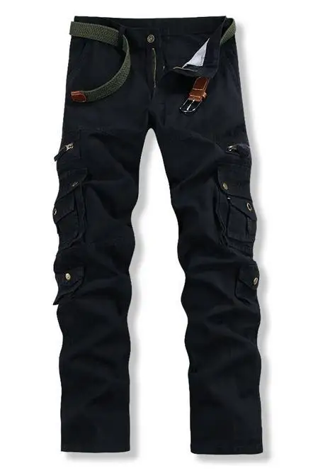 Для мужчин свободные штаны осень-зима Новое поступление Повседневное длинные брюки с карманами Для мужчин для бега, размер s, карманы плюс Размеры