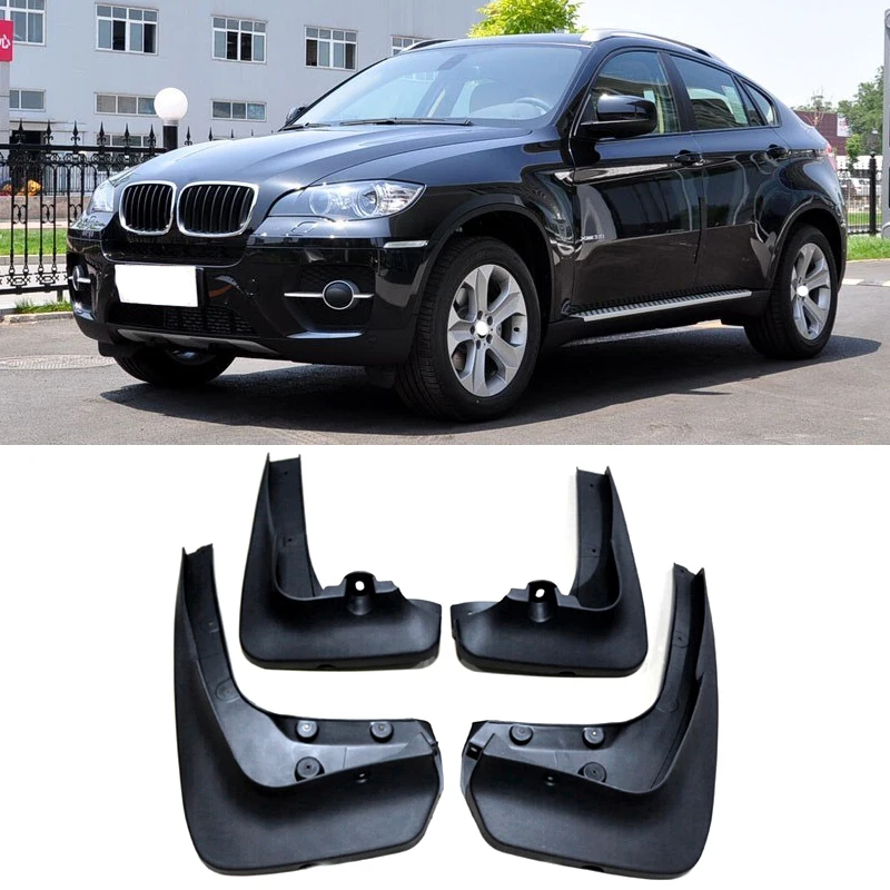 OEM STYLED MUD FLAP FIT FOR BMW X6 E71 2008 2009 2010 2011