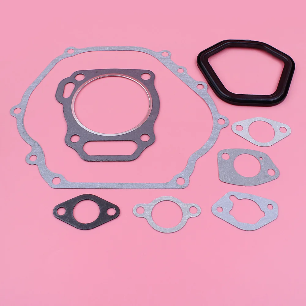 

Crankcase Cylinder Carburetor Valve Intake Gasket Set For Honda GX390 GX340 13HP 11HP GX 390 340 Chinese 188F Engine Motor Part
