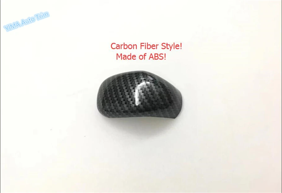 

Lapetus Car Styling Print Gear Shift Knob Sticker Frame Cover Trim 1 Pcs For Nissan Kicks 2016 2017 2018 2019 Carbon Fiber ABS