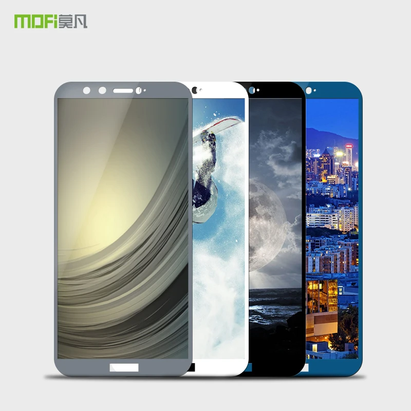 Закаленное стекло MOFI для Huawei Honor 9 Lite защита экрана полное покрытие Youth L31 AL00