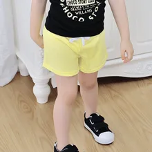 Штаны, летние детские хлопковые шорты, одежда для мальчиков и девочек, модные штаны для малышей, одежда для девочек, уличная одежда Modis# CE3