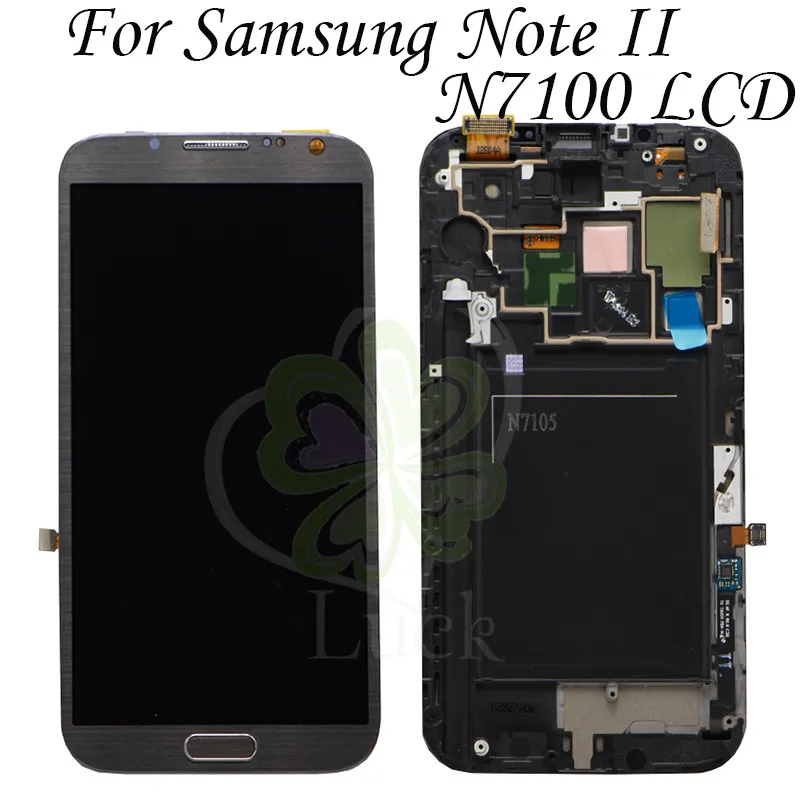 

100% Tested LCD For Samsung Galaxy Note 2 Note2 N7100 N7105 N7100D n7108 T889 lcd Display Touch Screen Digitizer Assembly