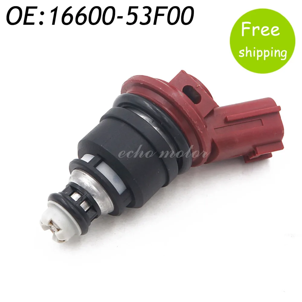 

New 16600-53F00 Fuel Injector For 1991 1992 1993-1998 1999 Nissan 240SX Altima FJ285 2.4L l4 1660053F00,16600 53F00,FJ285