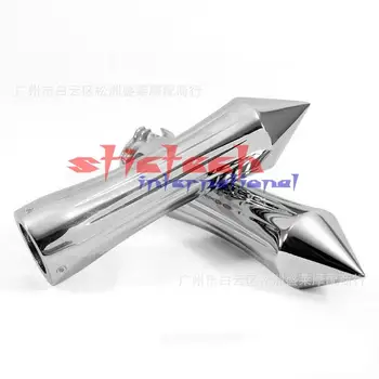 

by dhl or ems 50pair High quality aluminum Black silver color motorcycle Grips Scooter Hand Grips suit for 25mm handle bar crip