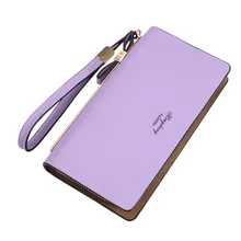 2017 wallet pu leather card organizer wristlet money bag phone pocket big capacity clutch long women wallets bow tie decoration