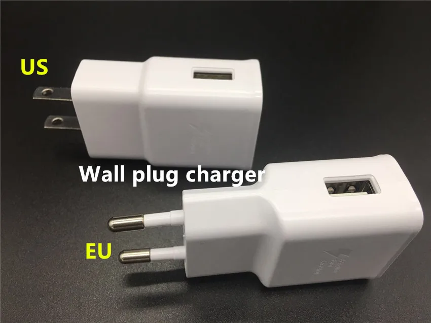 

For Samsung Galaxy S8 S9 S10 A7 A3 A5 Huawei P10 plus P9 mate 20 pro9 10 Nova 2 2s Travel EU US Wall Charger USB Type C wir