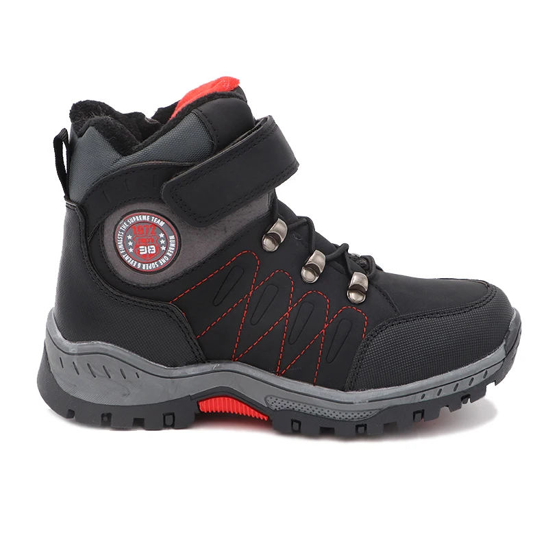 boys black hiking boots
