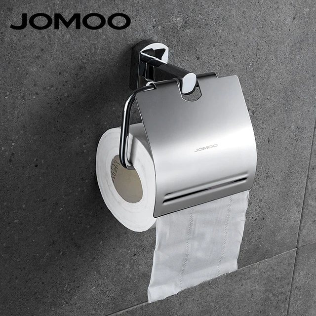 JOMOO Bathroom Washroom Toilet Paper Holder Roll Tissue Holders Paper