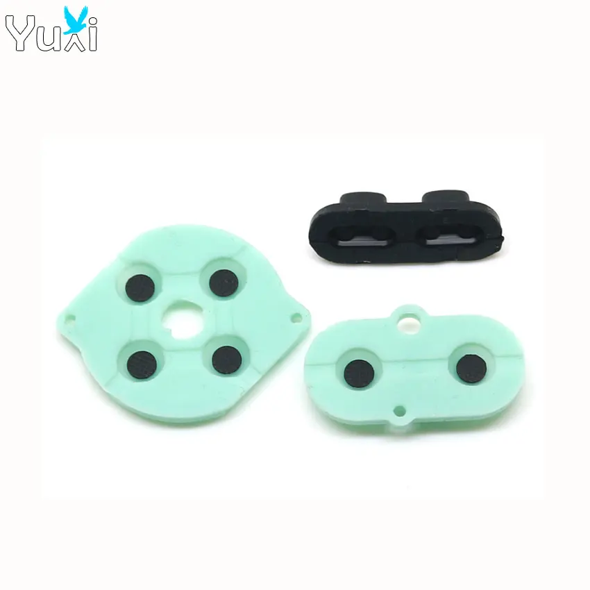 

YuXi For GameBoy Color Button Silicone Rubber Pad Conductive A B Select Start Rubber Button For GBC Controller