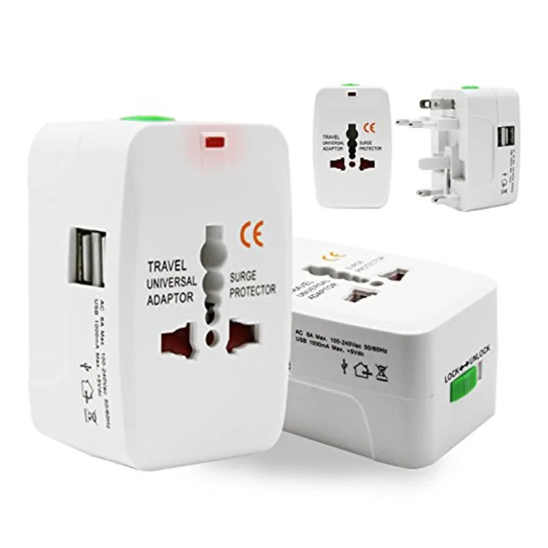 EU UK US AU Electric Plug power Socket Adapter International travel adapter Universal Travel