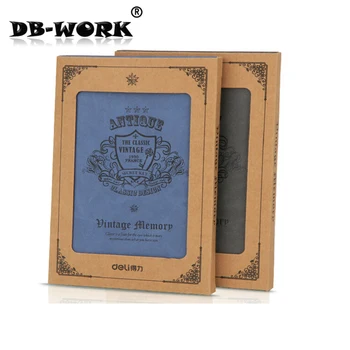 

Deli capable 3179 Sir Brown leather face this series adopts high-grade PU material leather notebook