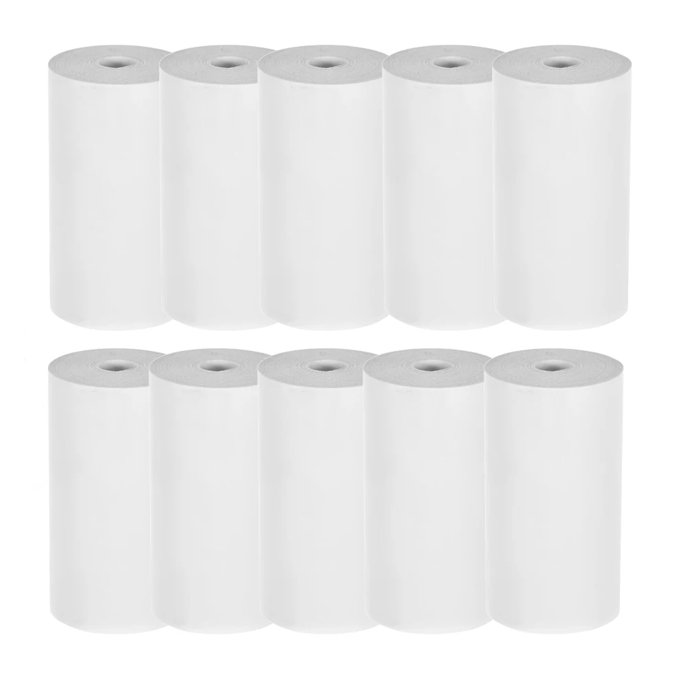 

10 Rolls Thermal Receipt Paper Roll 57*30mm (2.17*1.18in) Bill Ticket Printing for Cash Register POS Receipt Printer