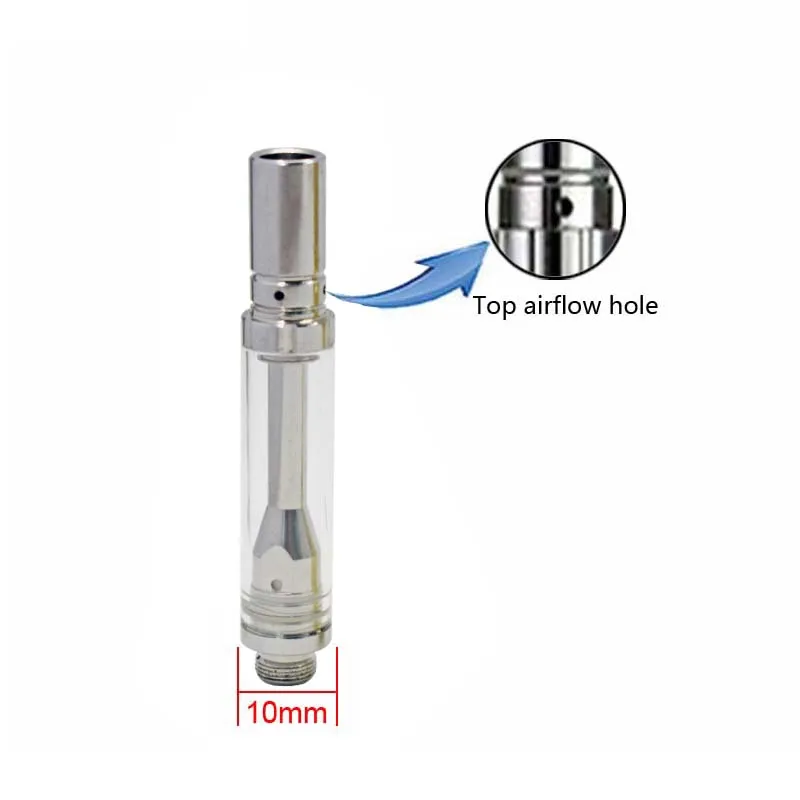 10pcs A1 Thick Oil Vape Cartridge Ceramic Coils Heating 0.5ml 0.8ml Tank 510 Thread Atomizer 10mm Diameter Vaporizer E Cigar 10pcs A1 Thick Oil Vape Cartridge Ceramic Coils Heating 0.5ml 0.8ml Tank 510 Thread Atomizer 10mm Diameter Vaporizer E Cigar