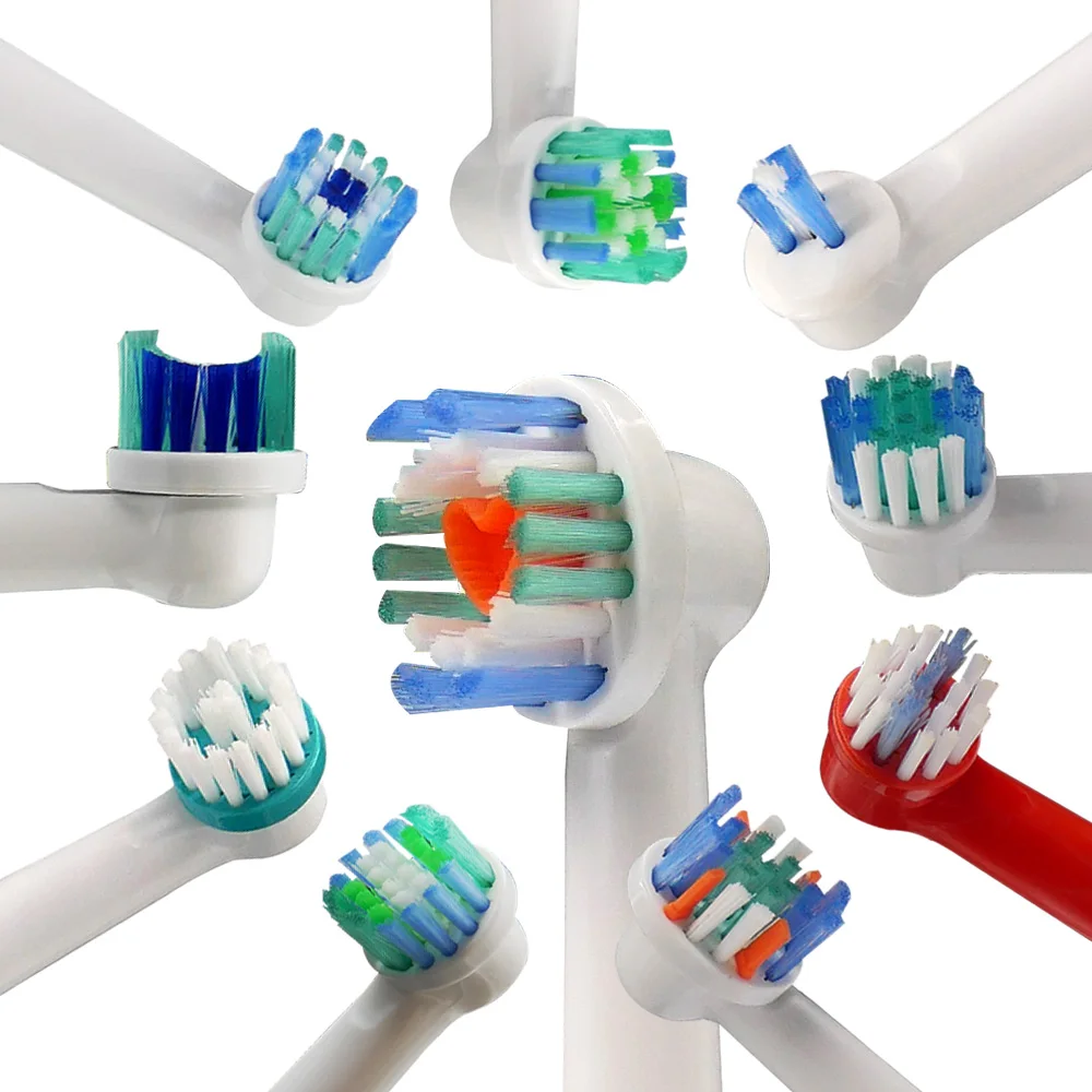 4PCS Oral B Electric Toothbrush Replacement Heads For Oral B Soft