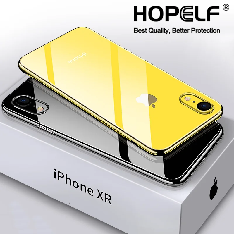 Прозрачный чехол для iPhone 11 X XS MAX 6S 7 8 Plus 10 5 5S SE силиконовый телефона 6 XR Pro Max|Бамперы|