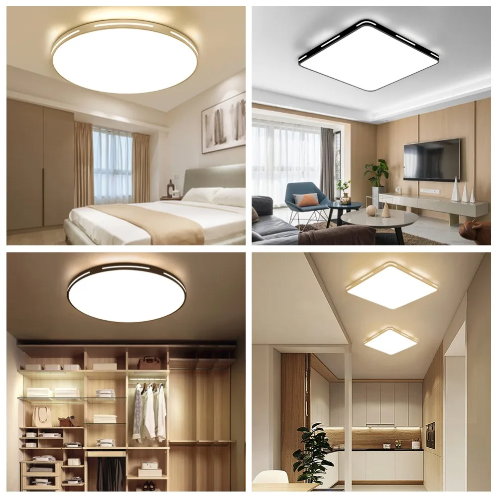 Modern LED Ceiling Light Simple Decoration Fixtures for Study Dining Room  Bedroom Living Room Balcony Ceiling Lamp AC110v 220v - AliExpress, image size:1000x1000
