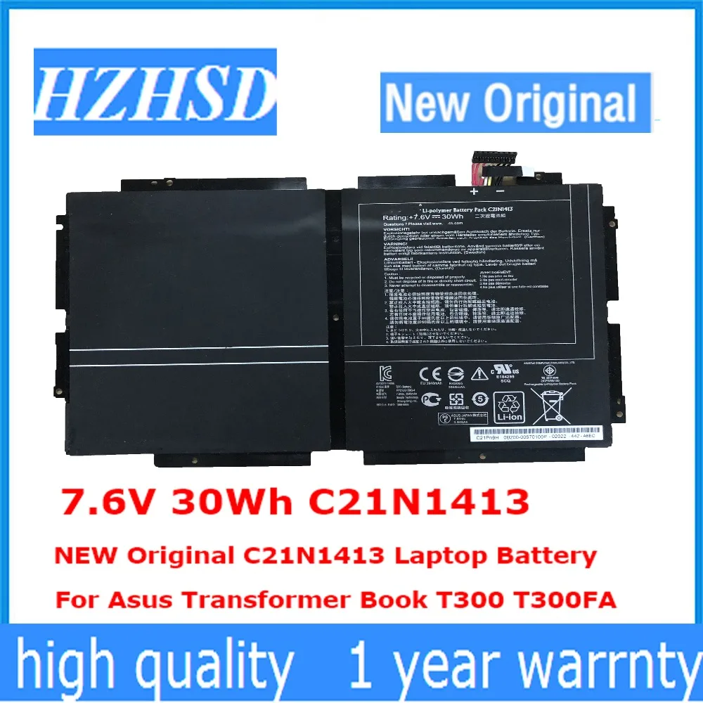 7.6V 30Wh C21N1413 NEW Original Laptop Battery For Asus Transformer Book T300 T300FA | Компьютеры и офис