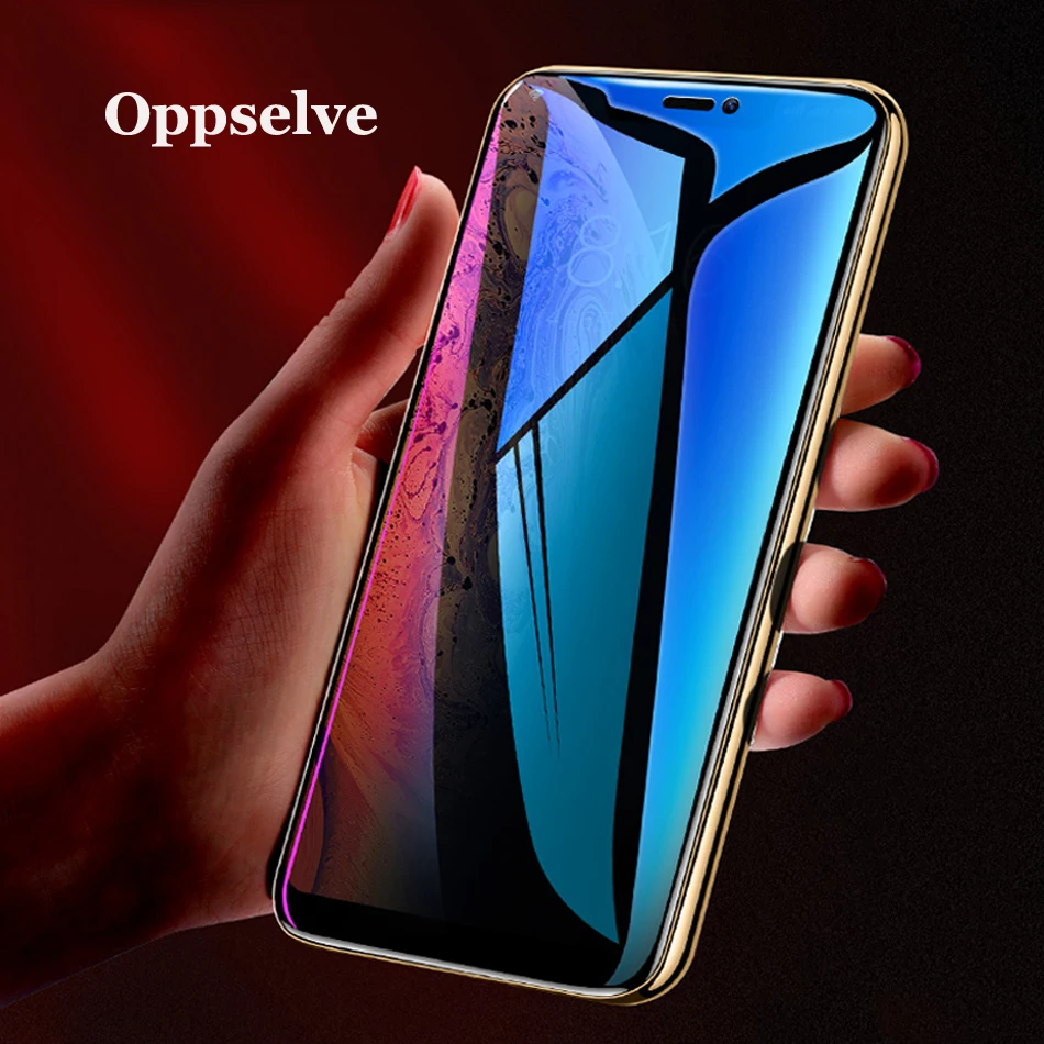 Oppselve закаленное стекло для защиты экрана iPhone 11 Pro 7 6 6S 8 Plus X XS Max XR Защитная пленка для iPhone X 7