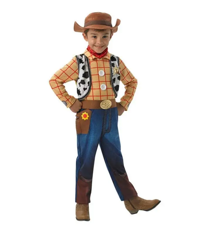 

Kids Boy Cosplay Buzz Light year Cowboy Woody Costumes Movie Toy Store Buzz Light year Costume Halloween Christmas Party