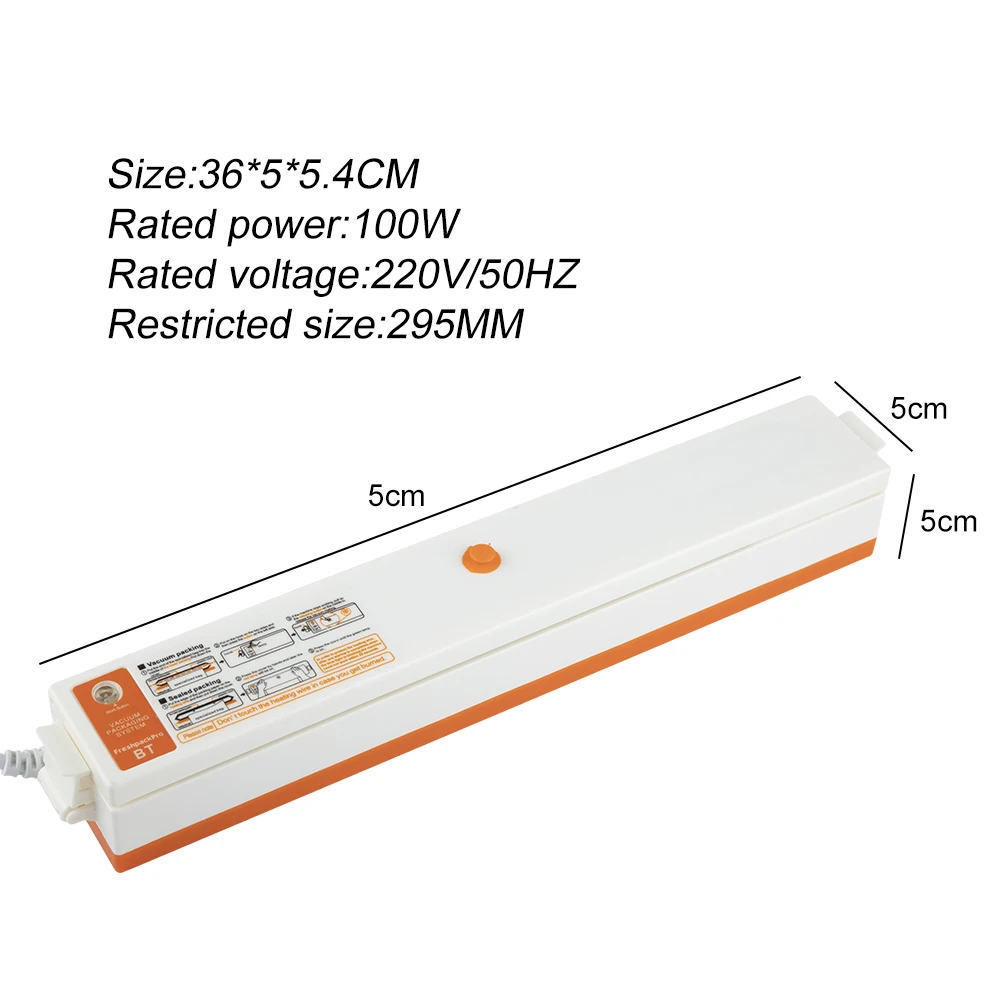220 В/110 В бытовой Еда вакуумный упаковщик упаковочная машина пленочный герметик Вакуумный упаковщик с 15 шт. вакуумное приспособление для хранения еды хранения ваккумный упаковщик запаиватель пакетов