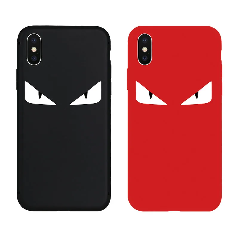 

Cool Evil Demon Eyes Soft Case for iPhone 7 7Plus 8 8Plus X Xs XR Xs Max 6 6Plus 6s 6sPlus 5 5s SE Phone Cover Hull Coque Fundas