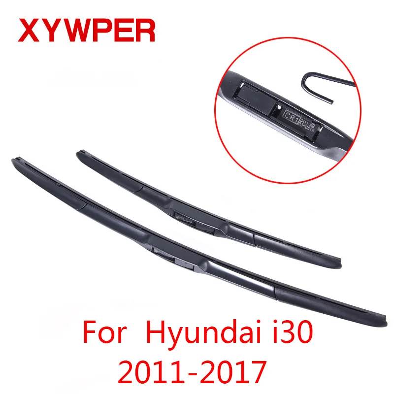 XYWPER щетки стеклоочистителя для Hyundai i30 2011 2012 2013 2014 2015 2016 2017 автомобильные