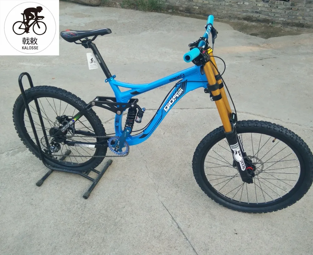 Top Kalosse Hydraulic brakes Barrel shaft 20*110mm 190mm travel DH mountain bike 8/9/10/11 speed 26*2.35er 12 Top Kalosse Hydraulic brakes Barrel shaft 20*110mm 190mm travel DH mountain bike 8/9/10/11 speed 26*2.35er 12