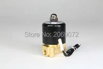 12 В DC 1/" Электрический электромагнитный Клапан Вода Воздух N/C Газ Вода Воздух 2W025-06
