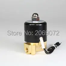12 В DC 1/" Электрический электромагнитный Клапан Вода Воздух N/C Газ Вода Воздух 2W025-06