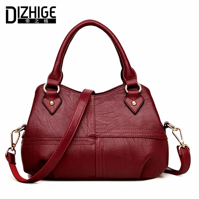 DIZHIGE Brand Luxury Women Leather Handbags Designer Ladies Hand Bags Women High Quality Shoulder Bags Tote 2018 New Sac Femme DIZHIGE Brand Luxury Women Leather Handbags Designer Ladies Hand Bags Women High Quality Shoulder Bags Tote 2018 New Sac Femme
