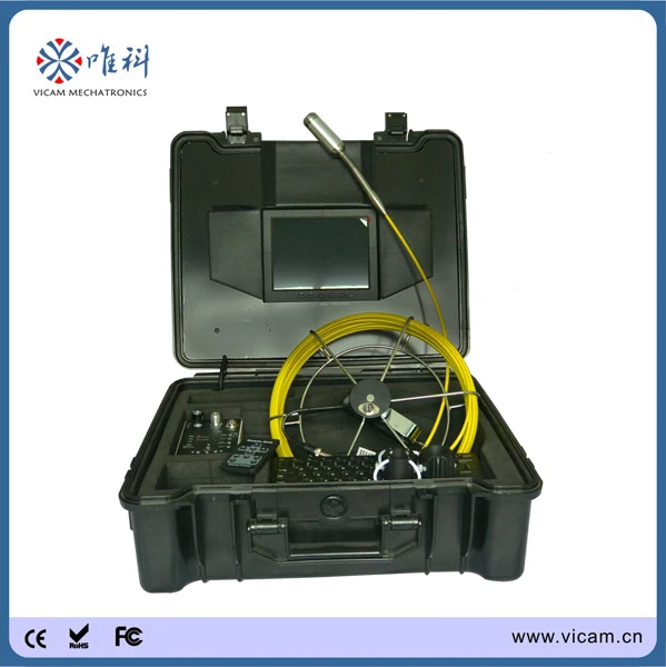 V8 1288TC 20 50 м Стекловолоконный кабель Водонепроницаемый IP68 Storm drain Инспекционная