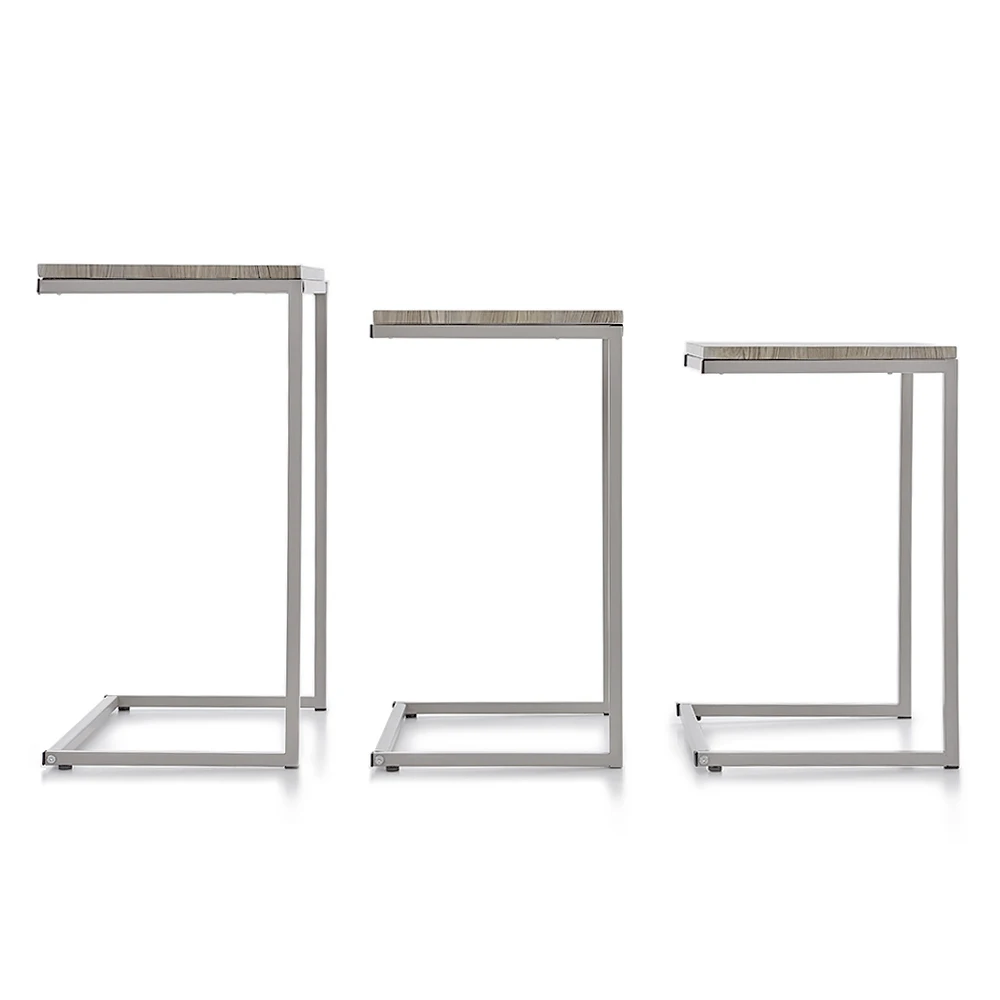 iKayaa 3PCS Modern Tables Set Sofa Couch Living Room Side End Coffee Tables Ottoman Bedroom Night Stand Home Furniture iKayaa 3PCS Modern Tables Set Sofa Couch Living Room Side End Coffee Tables Ottoman Bedroom Night Stand Home Furniture