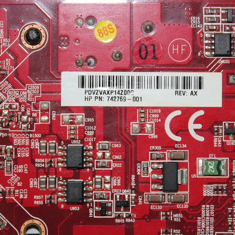 AMD Radeon R5 235 1G DDR3 настольная видеокарта GPU HDMI DVI выход интерфейс для HP 742769 001|Платы