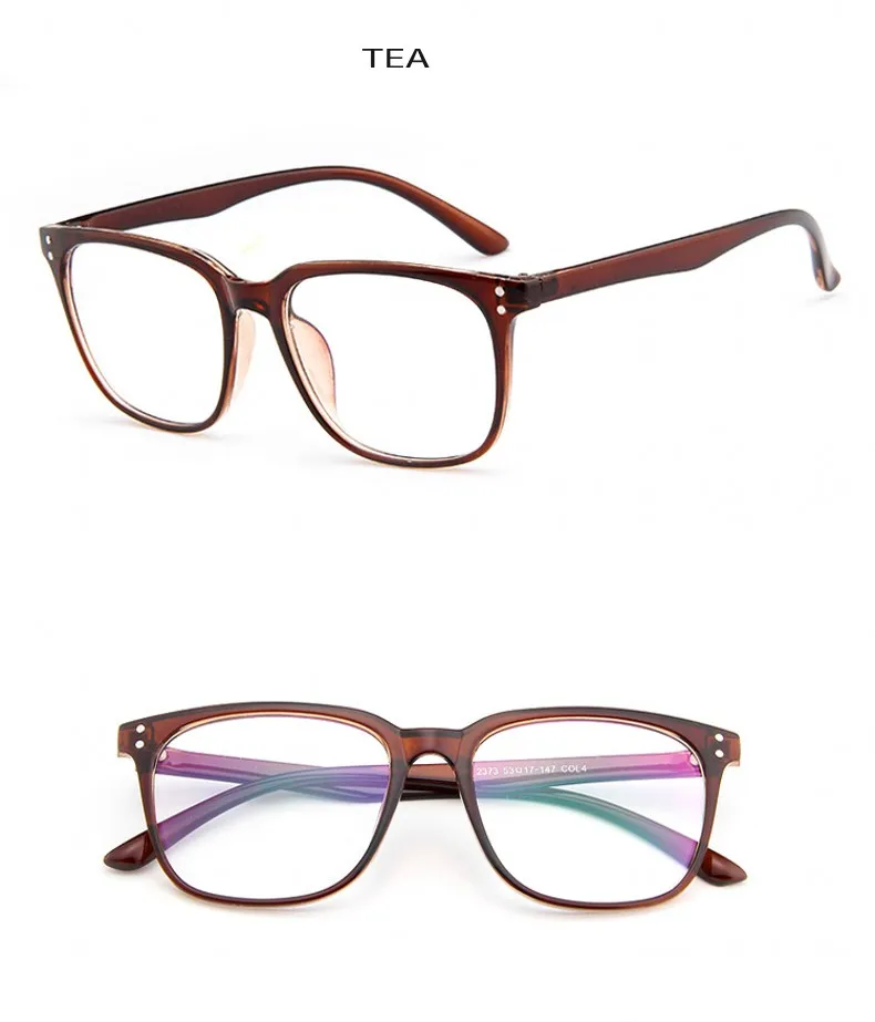 Очки для мужчин женщин квадратный бренд дизайнерская оправа для очков ретро оптический компьютер женский прозрачный глаз оправа для очков