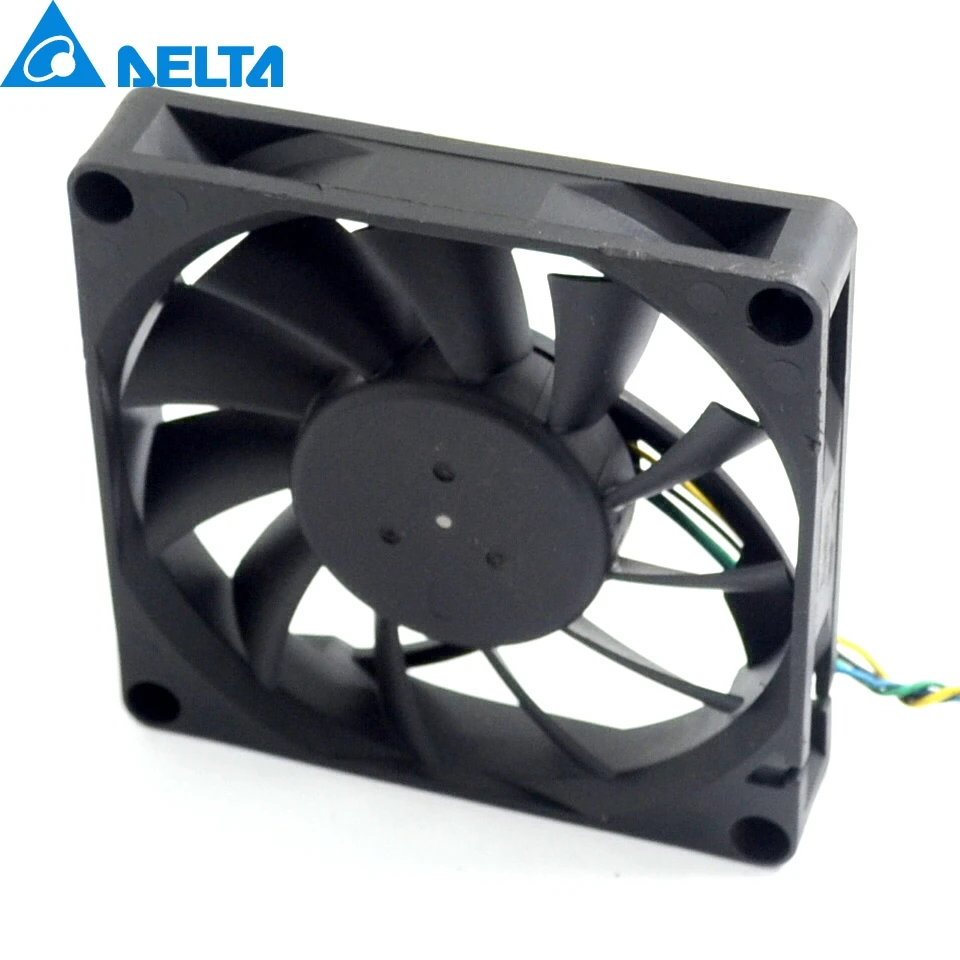 1 шт. 8 см 80 мм 8015 8*8*1,5 см 80*80*15 мм 12V 0.5A 4-провод PWM Fan EFC0812DB охлаждения Delta