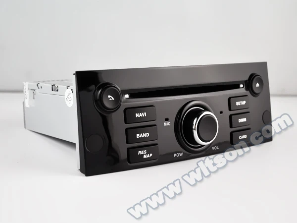 Discount 7" Android 9.0 Pie OS Car DVD Multimedia Navigation GPS Radio for Peugeot 407 2003-2010 with Greater Viewing Angle IPS Screen 5
