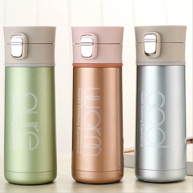 Stainless Steel Tumbler Thermocup  Cat Travel Thermos Cup Bottle -  350ml/500ml - Aliexpress