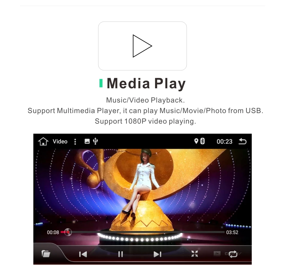 Cheap Dinpei Android car dvd for Haval Hover  Great Wall H3 H2 2003-2009 car radio gps navigation car multimedia dvd player 8" screen 26