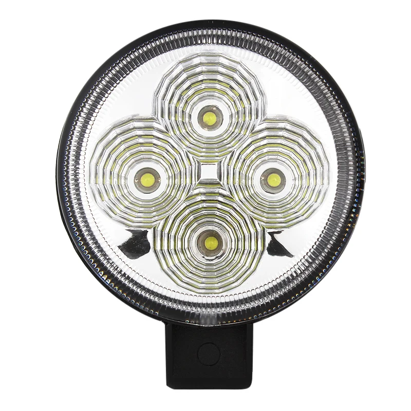 12W Waterproof Motorcycle Headlight Two Types Hot Sale 12w LED work light Round Spot /Flood Light DC 12V | 32588547754_th