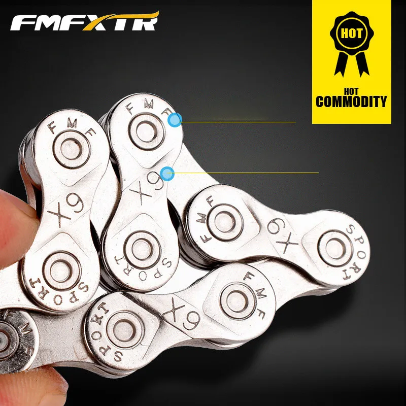 

Mountain road folding bicycle 7 8 9 10 speed chain 21 24 27 speed 30 chain bicycle magic buckle chain Bicycle Accessories
